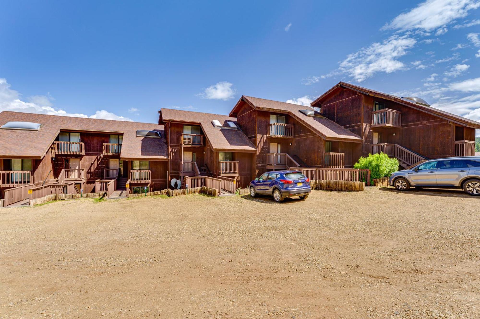 Angel Fire Mountain Condo Steps To Ski Resort! Exterior foto