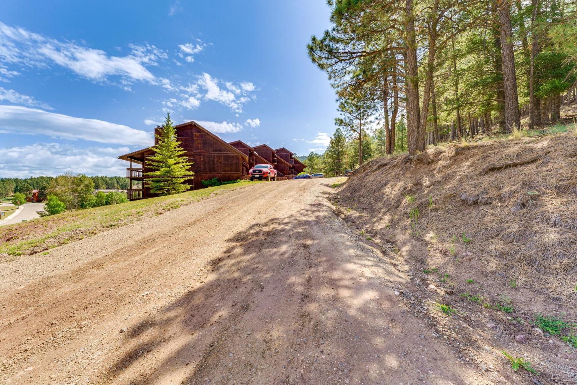 Angel Fire Mountain Condo Steps To Ski Resort! Exterior foto